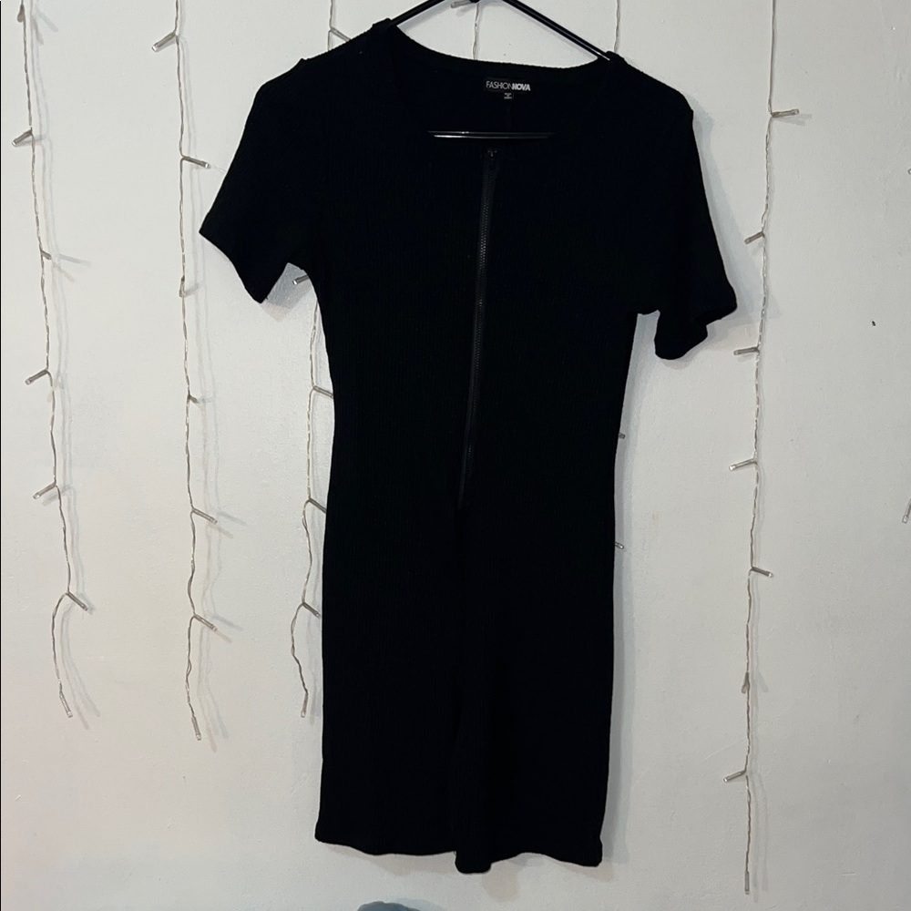 Black Short Sleeve romper